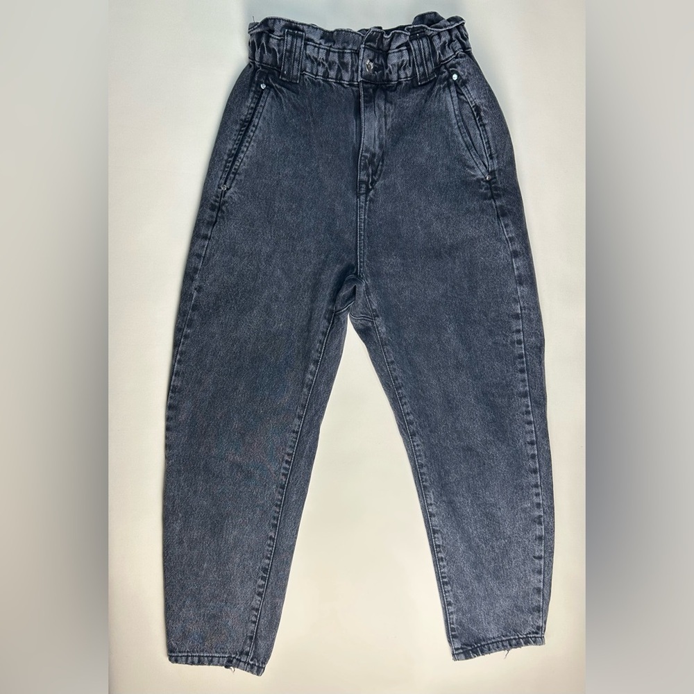Zara Women's Gray Relaxed Jeans - Picture 3 of 11